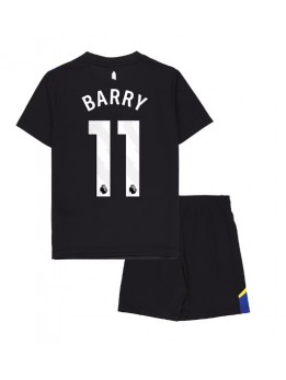 Everton Thierno Barry #11 Replika Tredje Kläder Barn 2025-26 Kortärmad (+ byxor)